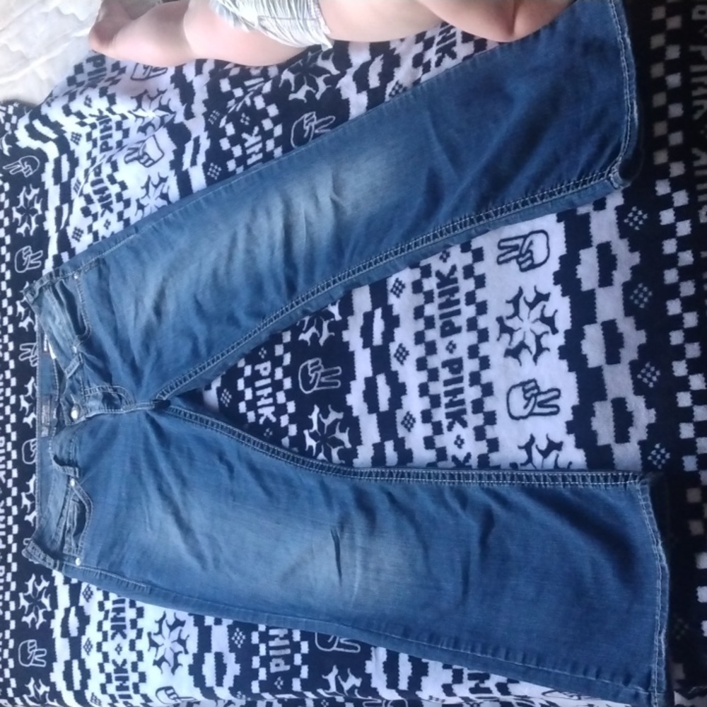 Silver jeans